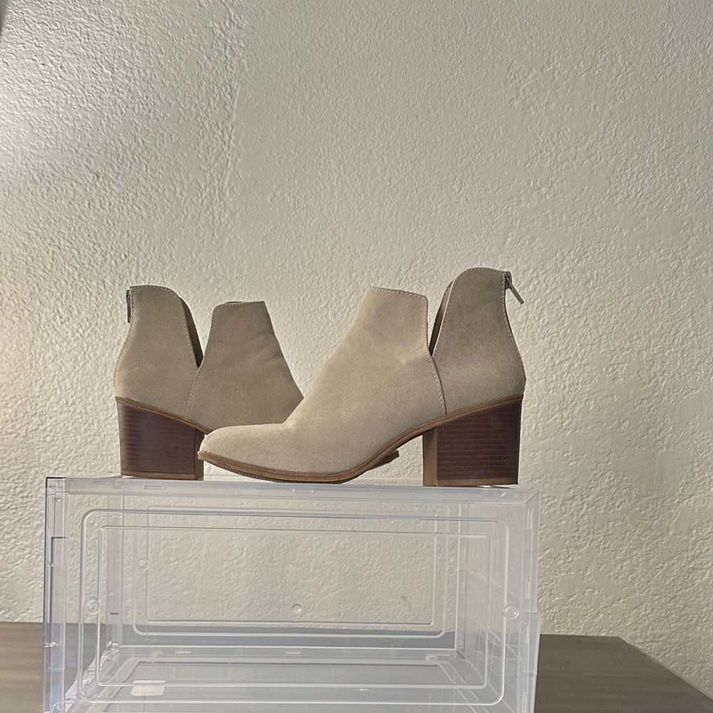 Sonoma Taupe Ankle Booties